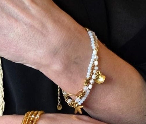 Starfish Pearl Bracelet · Jacobsz Atelier