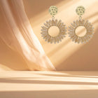 Mocha Bloom Earrings · Jacobsz Atelier