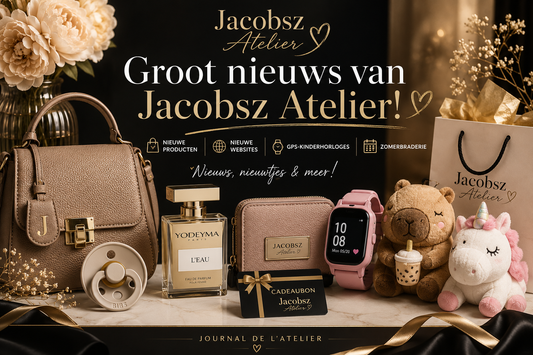 Groot nieuws van Jacobsz Atelier! 🎉 Nieuwe producten, websites & meer