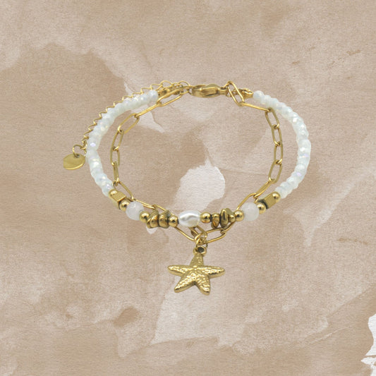 Starfish Pearl Bracelet · Jacobsz Atelier