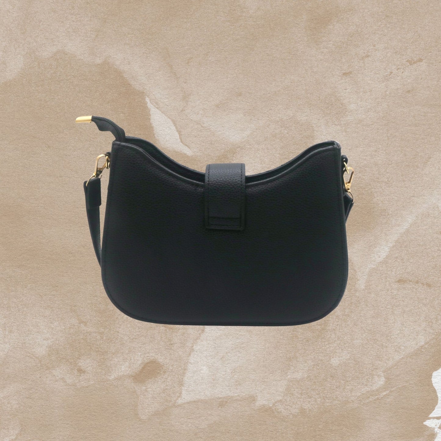 Jacobsz Atelier Essentials · Noir Shoulder Bag · Zwart & Beige