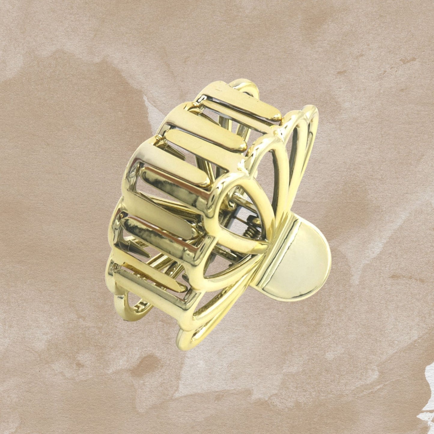 Shell Hair Claw Clip – Gouden Schelp Haarclip 7cm | Jacobsz Atelier