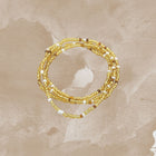 Golden Layered Bead Bracelet · Jacobsz Atelier