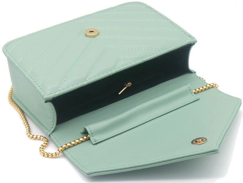 Jacobsz Atelier · The Chevron Bag · Geel | Blauw | Roze