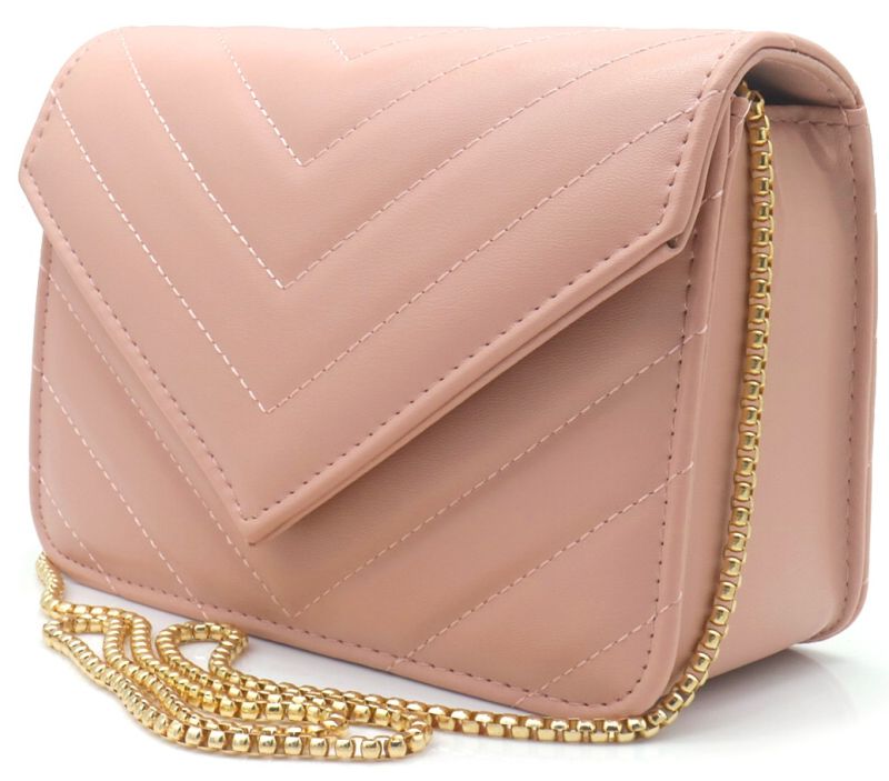 Jacobsz Atelier · The Chevron Bag · Geel | Blauw | Roze