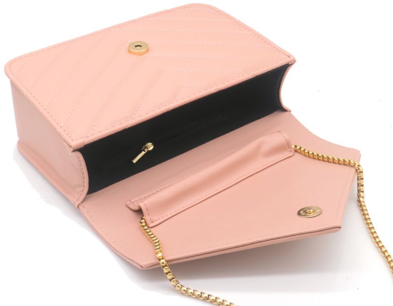 Jacobsz Atelier · The Chevron Bag · Geel | Blauw | Roze