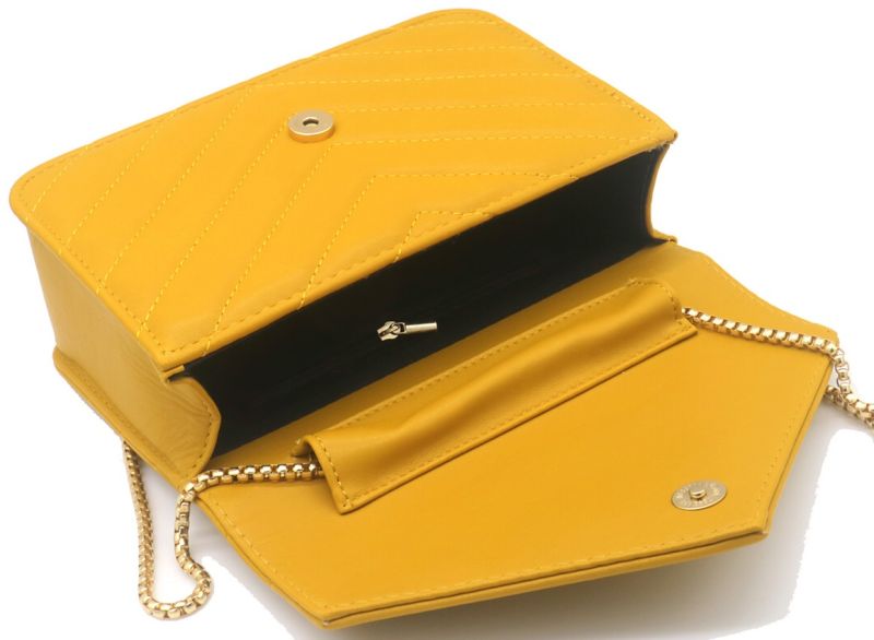 Jacobsz Atelier · The Chevron Bag · Geel | Blauw | Roze