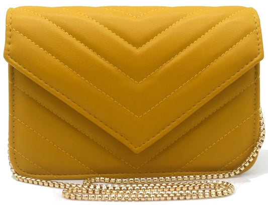 Jacobsz Atelier · The Chevron Bag · Geel | Blauw | Roze