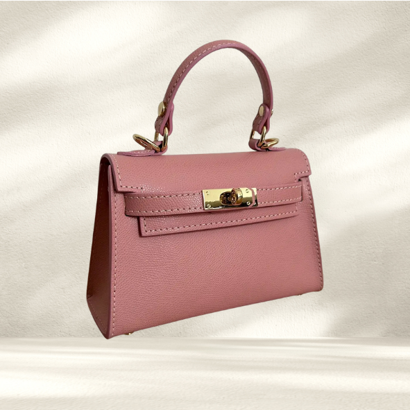 Jacobsz Atelier · The Mae Mini · Zwart, Baby roze, Geel, Taupe, Blond, Koe, Beige leer, Biancocuoio, Azuur blauw, Fuchsia & Bruin