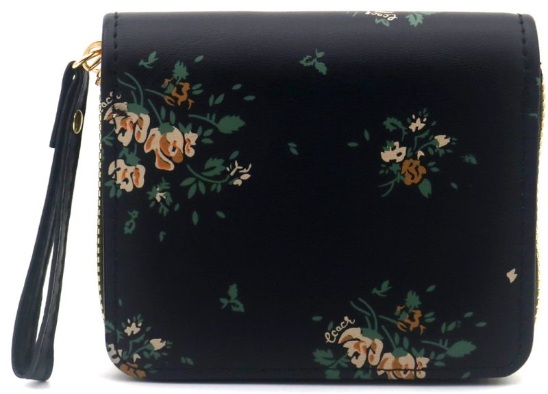 Jacobsz Atelier · The Flower Wallet · Paars | Roze | Grijs | Bruin | Zwart
