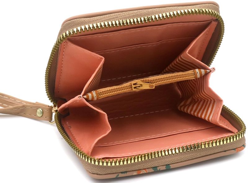 Jacobsz Atelier · The Flower Wallet · Paars | Roze | Grijs | Bruin | Zwart