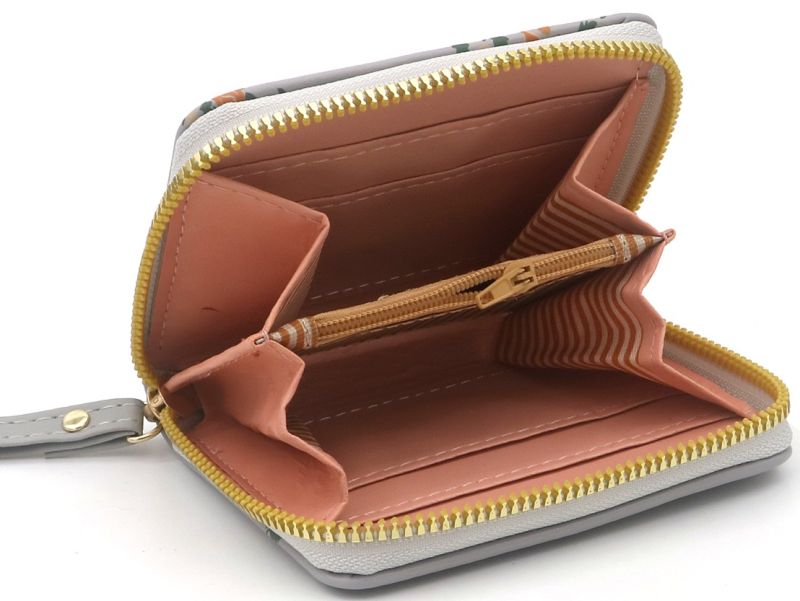Jacobsz Atelier · The Flower Wallet · Paars | Roze | Grijs | Bruin | Zwart