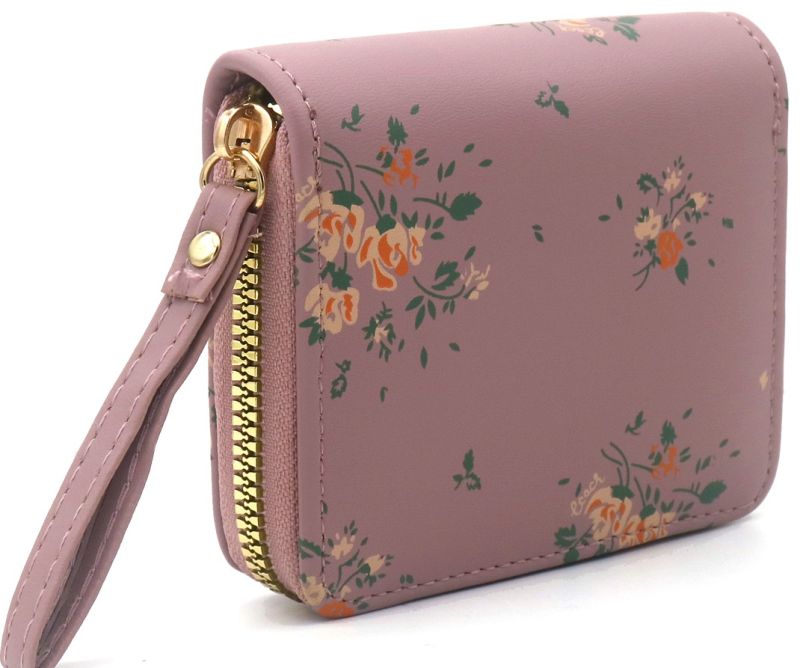 Jacobsz Atelier · The Flower Wallet · Paars | Roze | Grijs | Bruin | Zwart