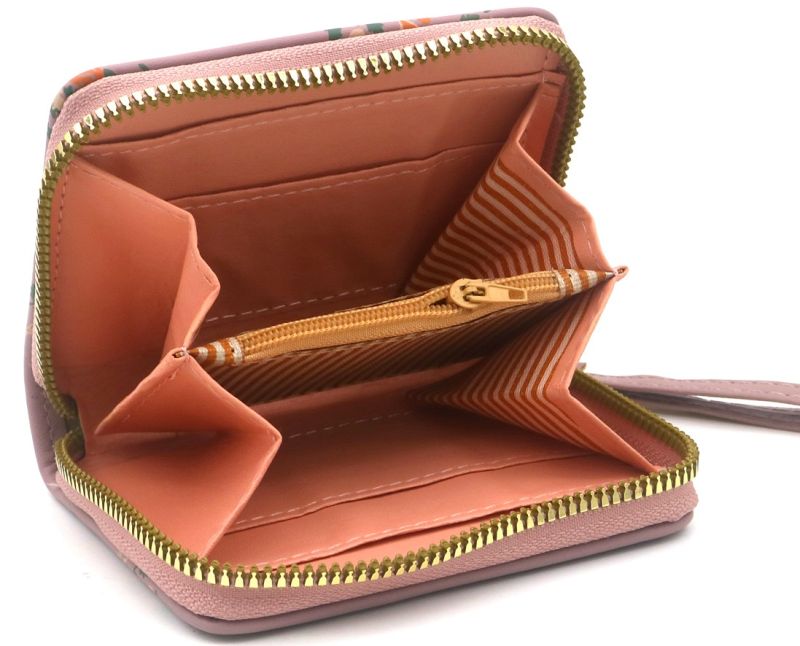 Jacobsz Atelier · The Flower Wallet · Paars | Roze | Grijs | Bruin | Zwart