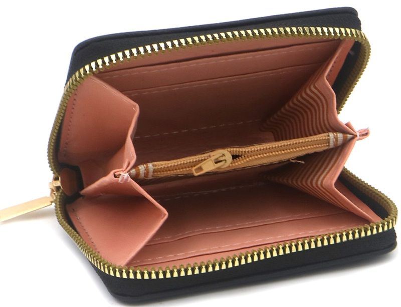 Jacobsz Atelier · The Slim Wallet · Zwart | Roze | Goud
