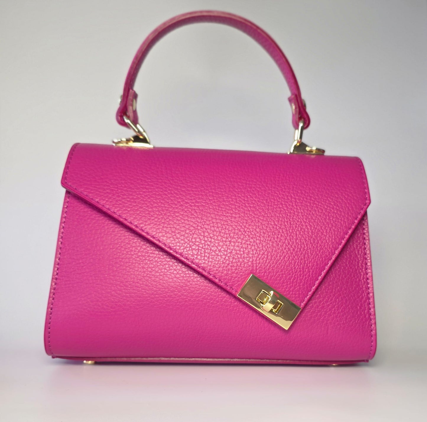 Jacobsz Atelier · The Italian Leather Bag · Wit | Beige | Poederroze | Leer | Groen | Fuchsia | Rood | Taupe | Zwart